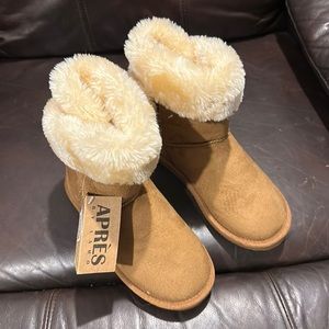 Girls winter boots suede